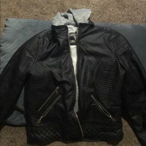 Leather jacket